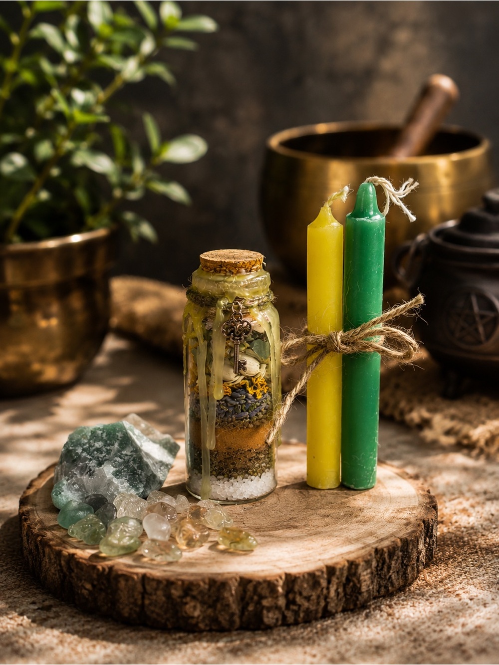Road Opener Spell Jar Set